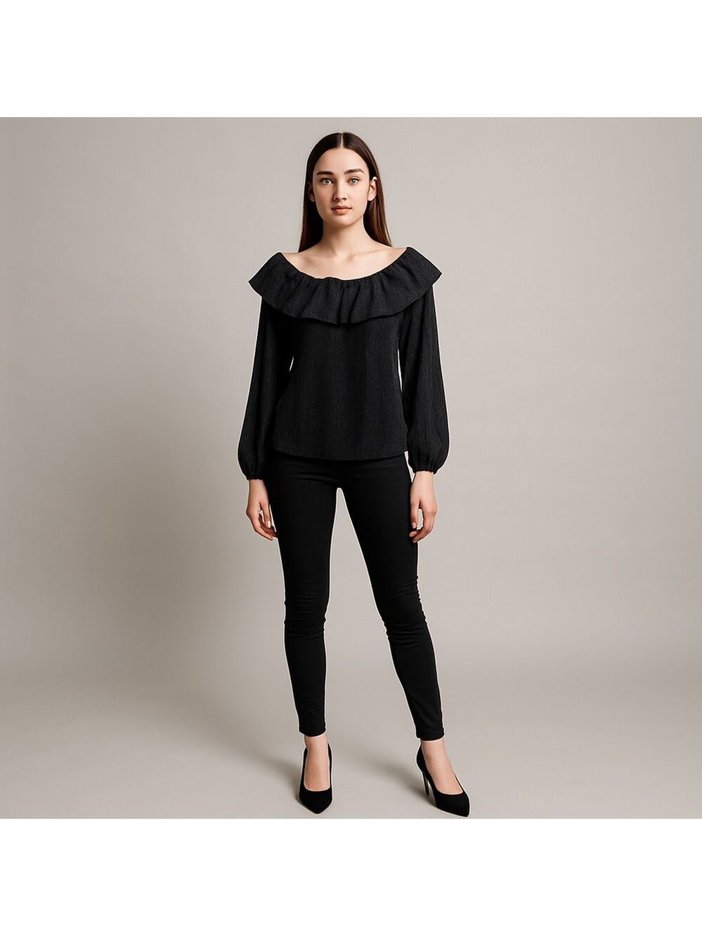 White House Black Market Shimmery Top Small